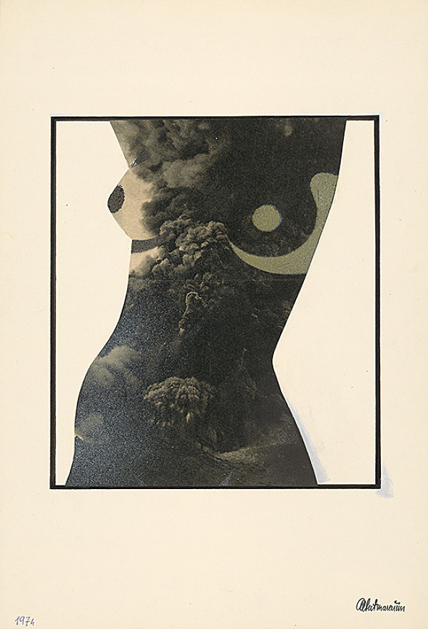 Albert Marenčin – Koláž z cyklu Torzá 