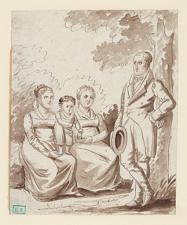 Ignác Klimkovič – Portrét rodiny 