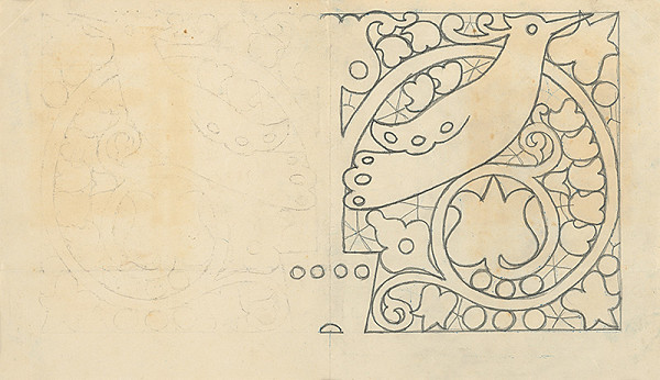 Ján Thain – Návrh na výšivku 