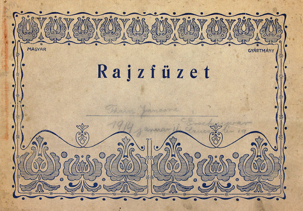 Ján Thain – Skicár z roku 1914 