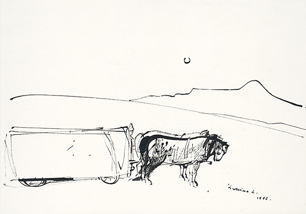 Lajos Luzsicza – Konský povoz 