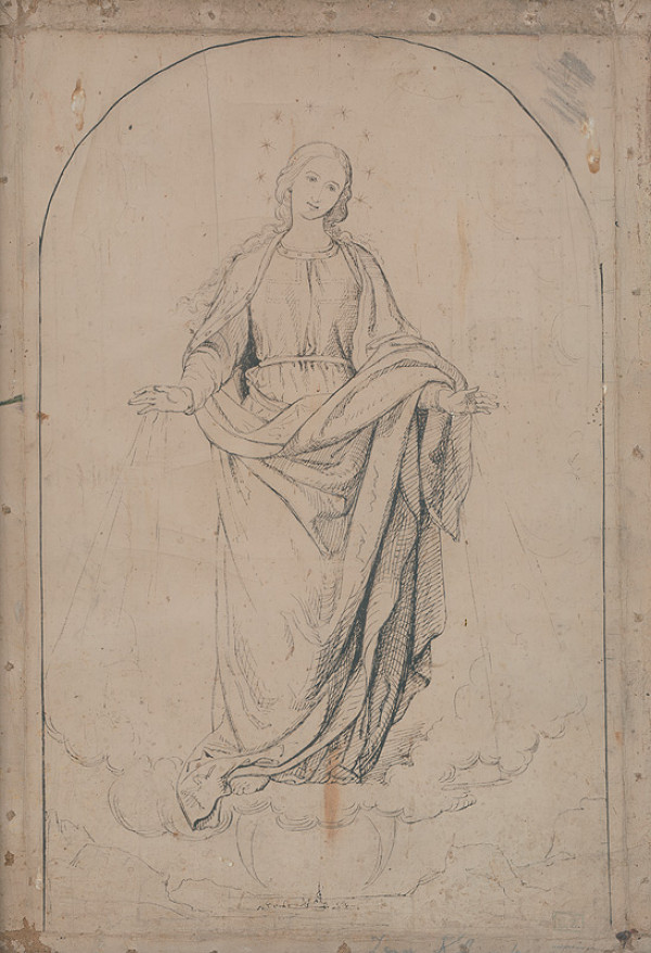 Ignác Klimkovič – Nepoškvrnená Panna Mária 