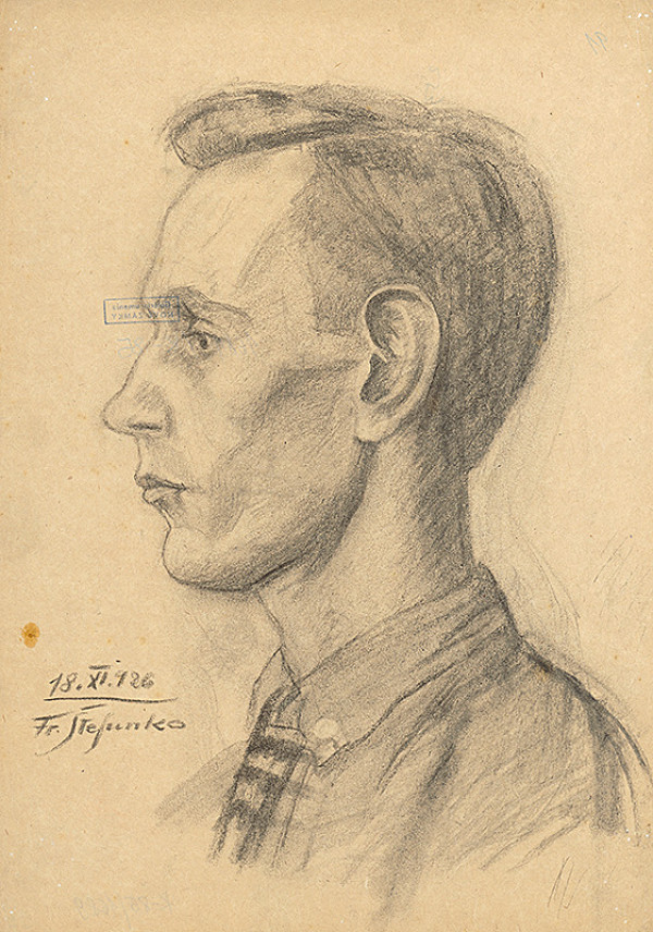 Fraňo Štefunko – Portrét chlapca 