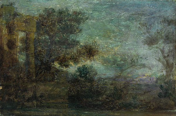 Neznámy maliar – Krajina s ruinou 