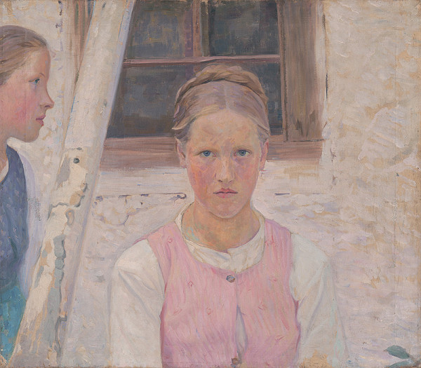 Maďarský maliar – Dve dievčatá 