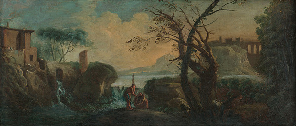 Hans de Jode – Rybári pri vodopáde 