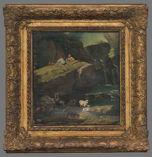 Neznámy maliar – Chlapci pasúci kozy 