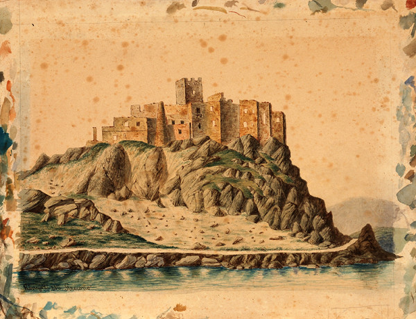 Jozef Könyöki – Zrúcaniny hradu v Strečne 