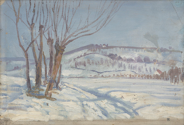 Ján Thain – Zimná krajina 