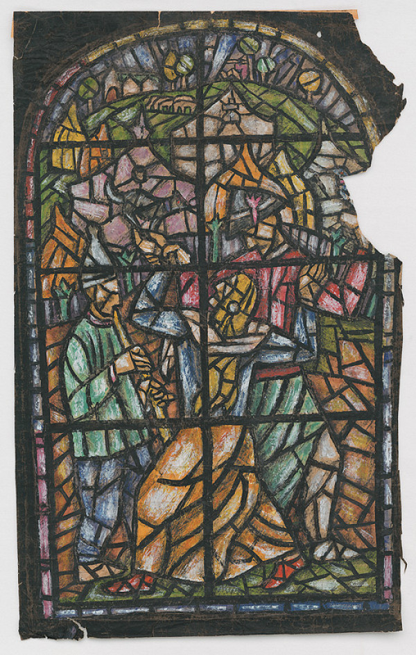 Ernest Zmeták – Návrh na vitráž 