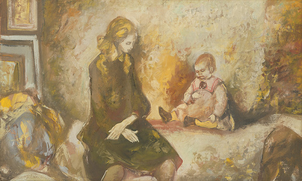 Vincent Hložník – Mladá matka 