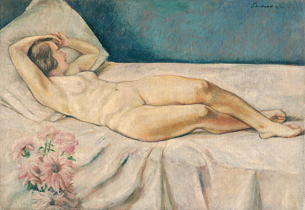 Július Schubert – Ležiaci akt 