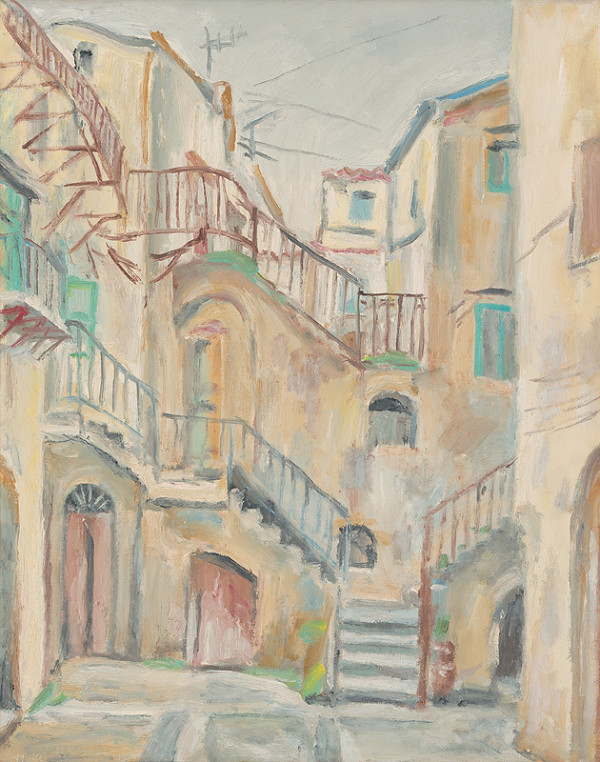 Ernest Zmeták – Dvor v Cefalu 