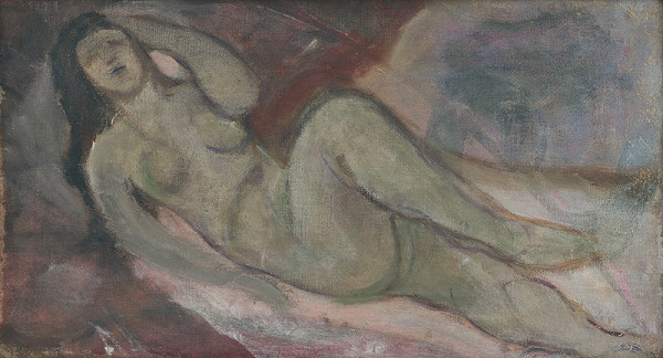 Július Flache – Ležiaci akt 