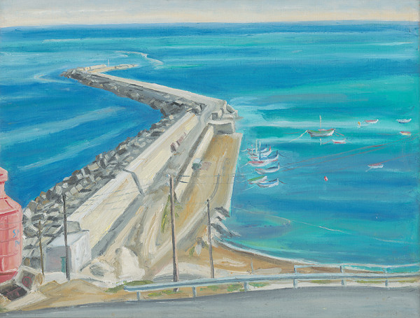 Ernest Zmeták – Prístav v Cefalu 