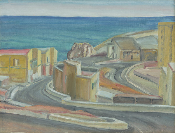 Ernest Zmeták – Rybársky prístav v Sciacce 