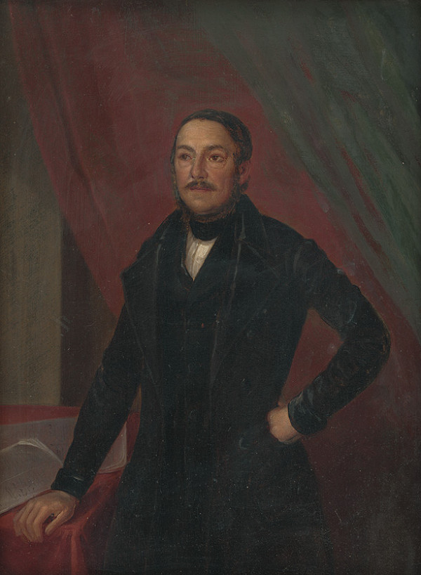 Maďarský maliar – Portrét muža 