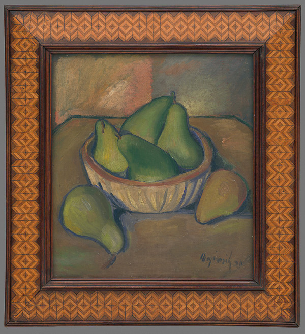 Cyprián Majerník – Zátišie s hruškou 