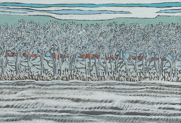 Ján Šimo-Svrček – Jeseň pri Bánove 