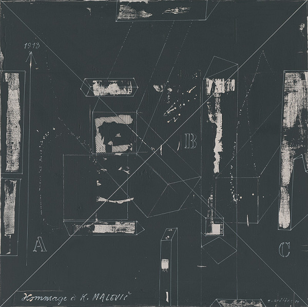 Eduard Ovčáček – Hommage á Kazmiír Malevič I. 