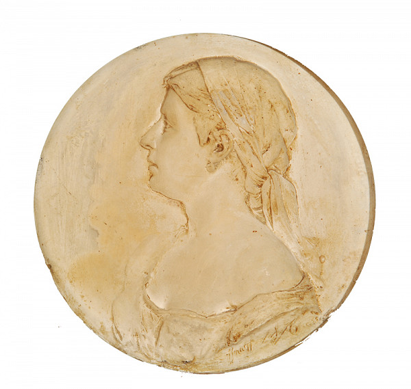 Anton Scharff – Reliéfny portrét 