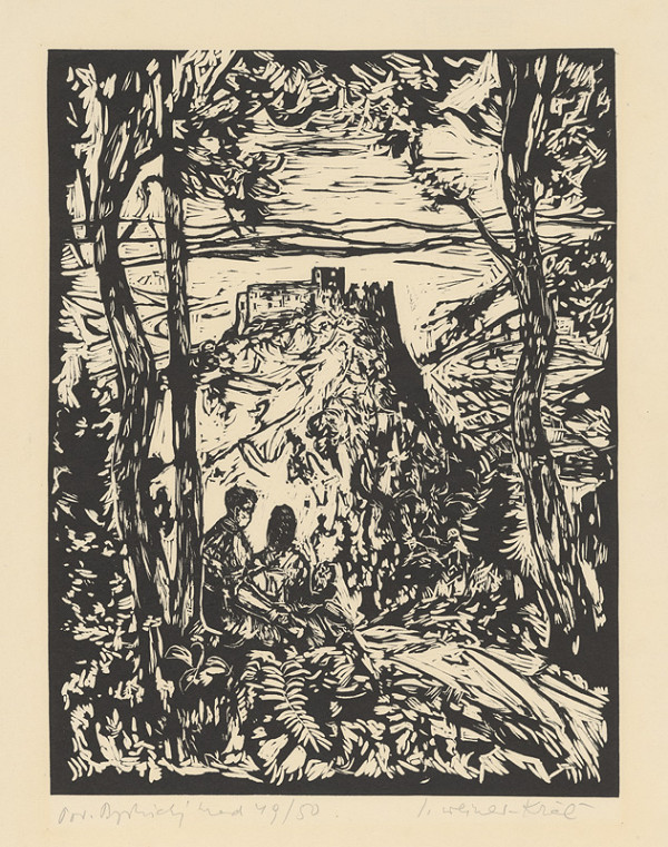 Imrich Weiner-Kráľ – Považsko-Bystrický hrad 