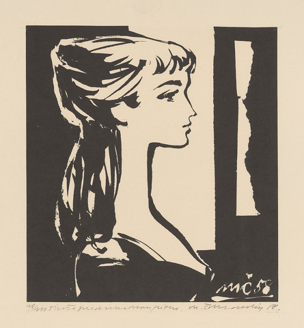 Marián Čunderlík – Dievča pred zrkadlom 