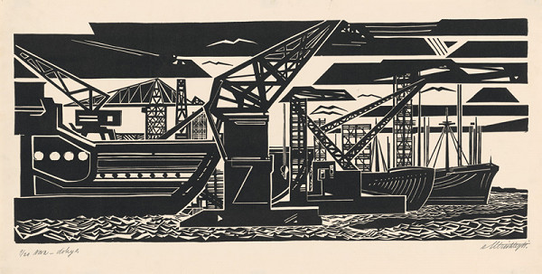 Rudolf Altrichter – Neva - doky II. 