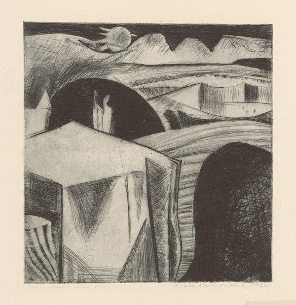 Alžbeta Štefunková-Szabová – Údolie mlčania I. 