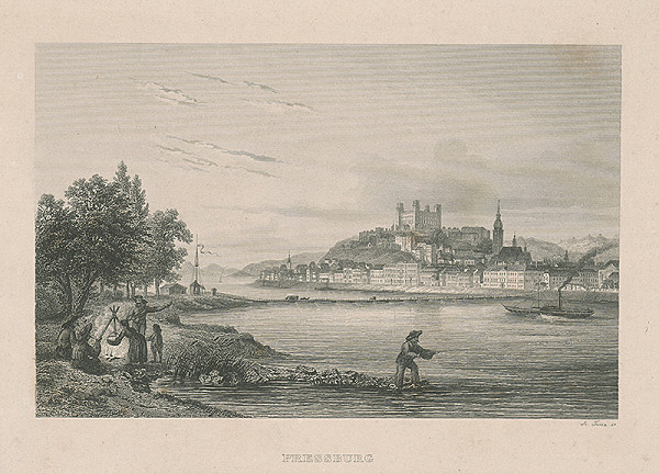 Nemecký rytec z konca 19. storočia – Bratislava 