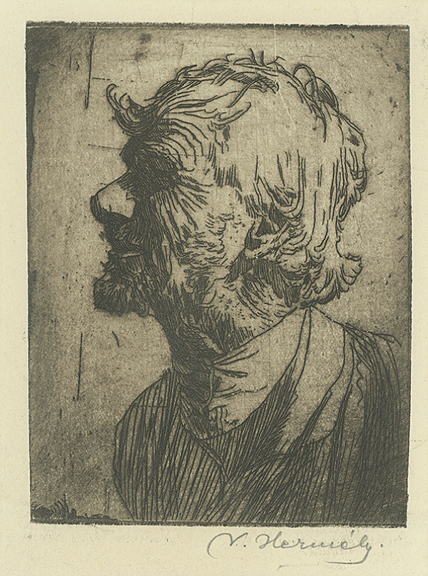 Viktor Hermély – Hlava starca 