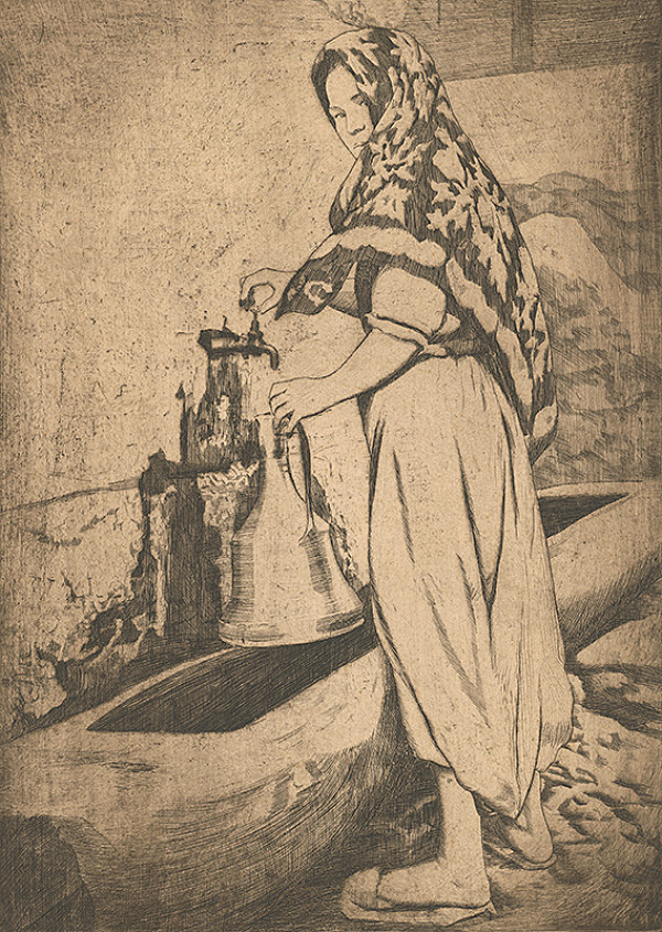 Viktor Hermély – Žena s kanvou 