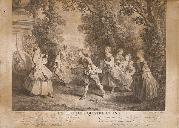 Nicolas Lancret – Záhradný výjav II. 