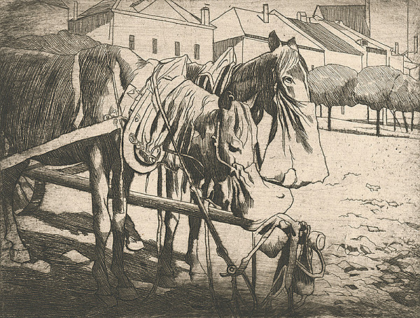 Viktor Hermély – Pri kŕmení 