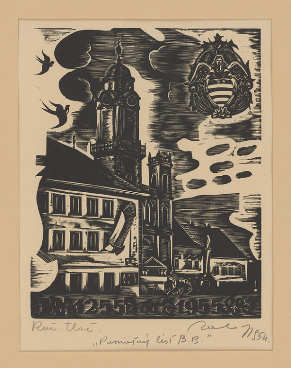 Július Szabó – Pamätný list mesta Banská Bystrica 