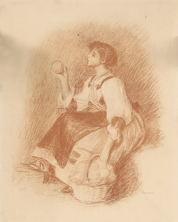 Pierre-Auguste Renoir – Dievča s ovocím 