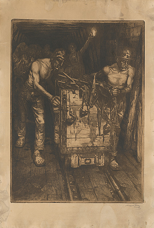 Gejza Angyal – Baníci 