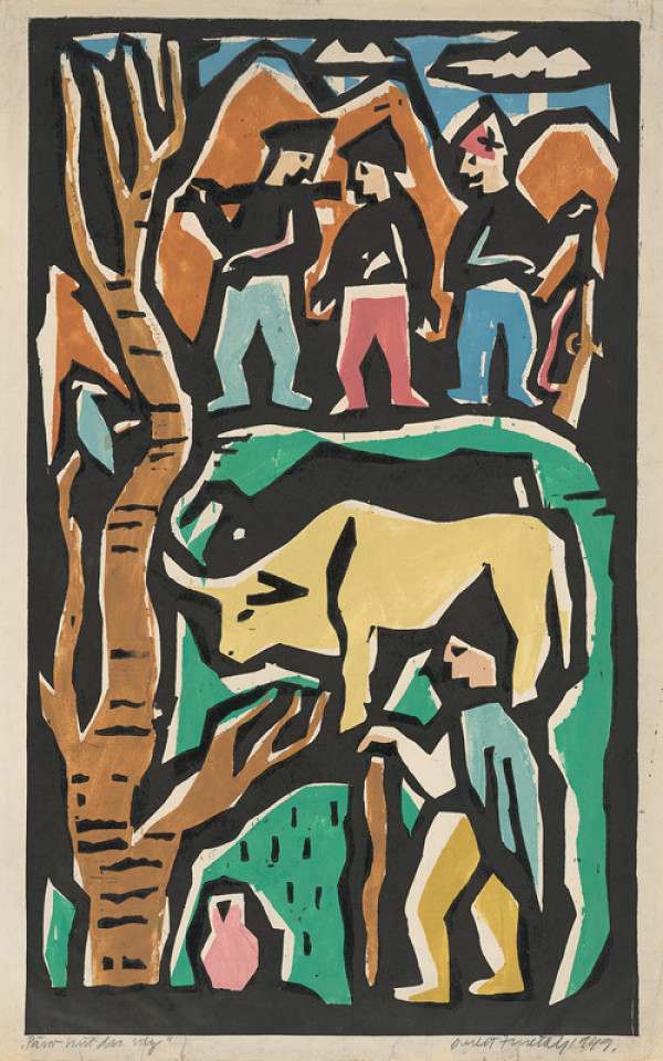 Ernest Zmeták – Pásol Jano dva voly 