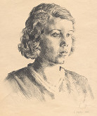 Ľudovít Ilečko – Mladá žena 