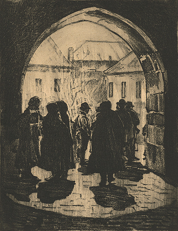 Viktor Hermély – Pod bránou 