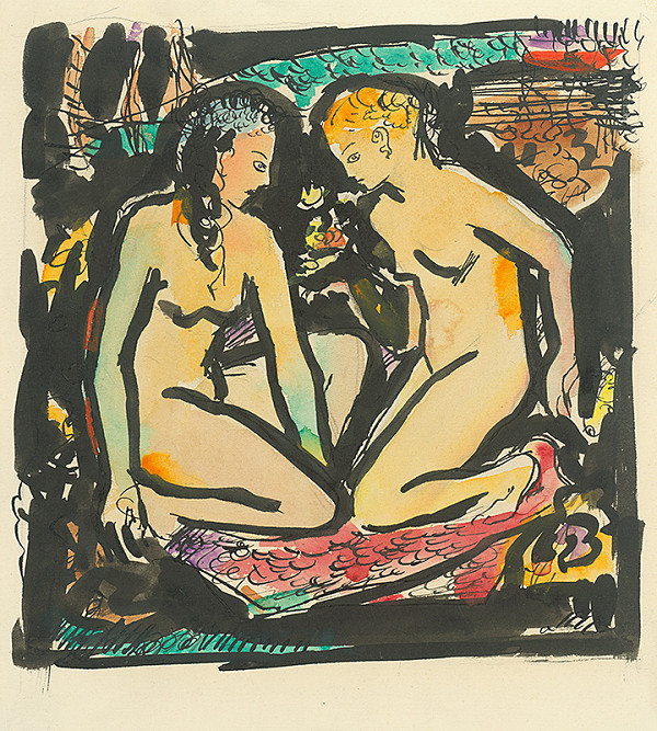 Róbert Dúbravec – Ženy v záhrade 