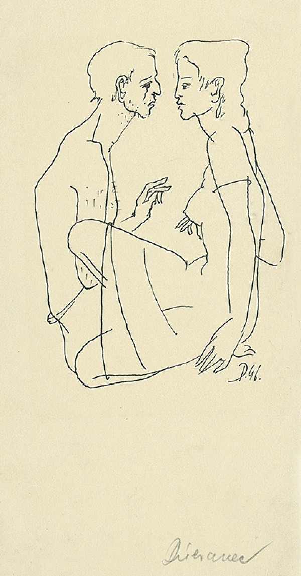 Róbert Dúbravec – Figurálna stúdia IV. 