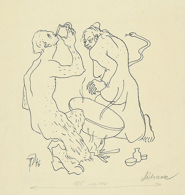 Róbert Dúbravec – Figurálna štúdia V. 