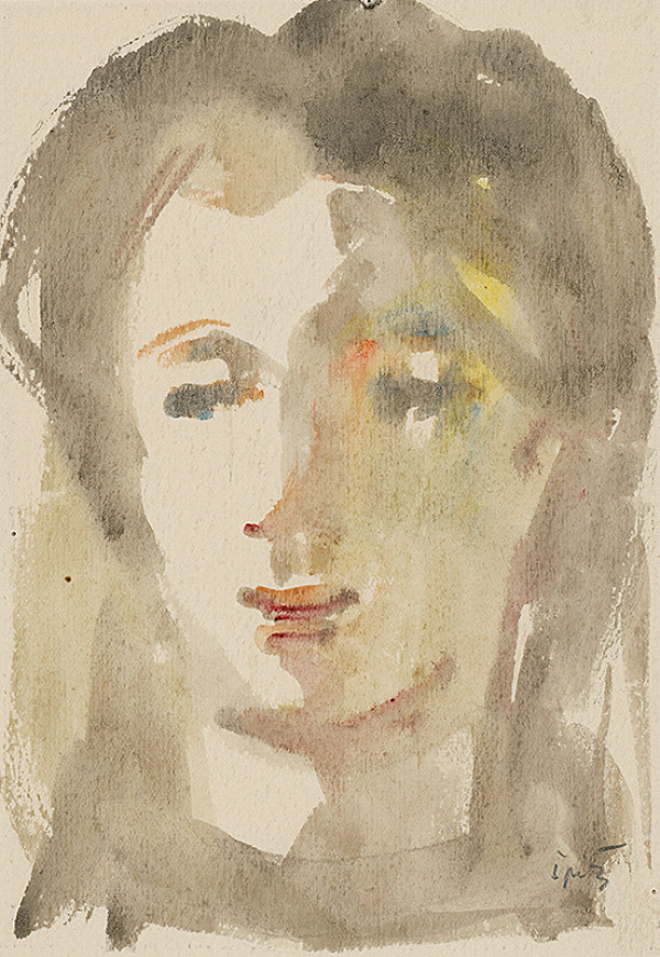 Ernest Špitz – Hlava dievčaťa 