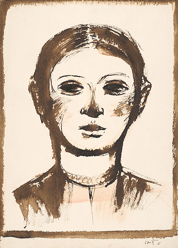 Ernest Špitz – Roľnícke dievča 