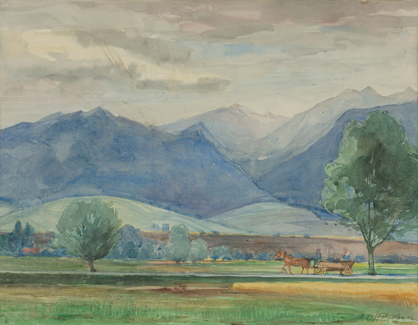 Bedrich Hoffstädter – Krajina pri Mikuláši 