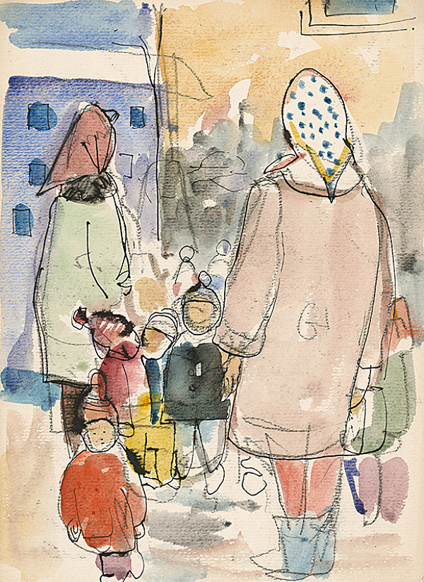 Imrich Weiner-Kráľ – Na prechádzke 