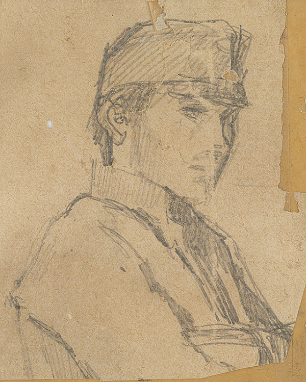 Ladislav Mednyánszky – Štúdia rakúskeho vojaka 