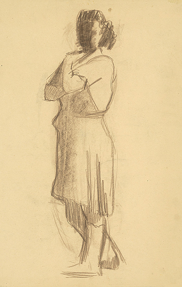 Ladislav Čemický – Cigáni (ženská postava) 