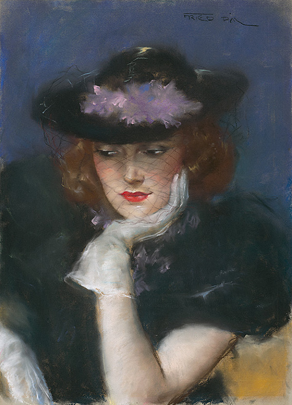 Pál Fried – Žena so závojom 